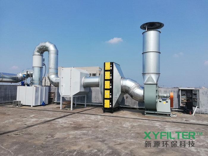 解決定型機(jī)高溫油煙廢氣治理問題新源在行動